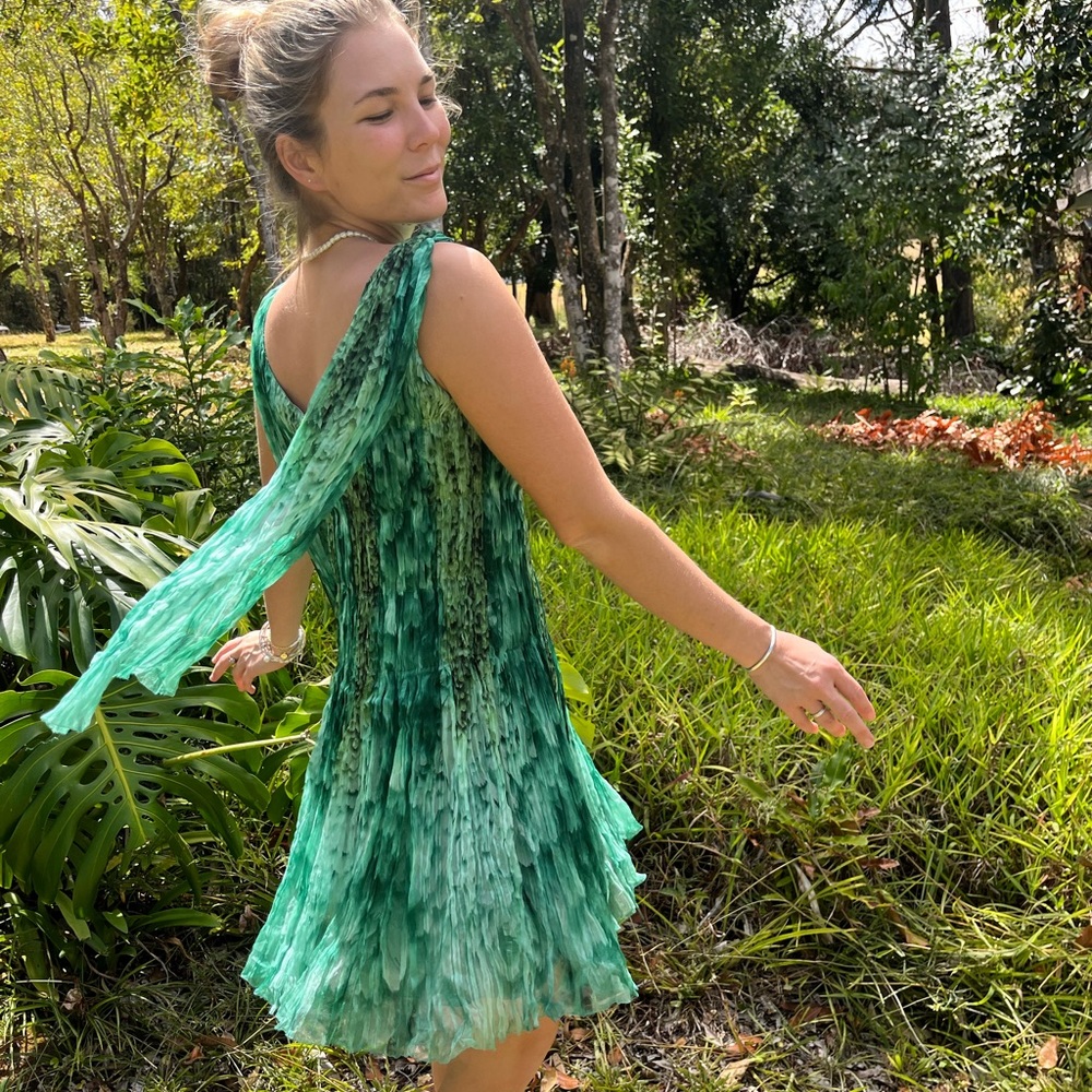 Prada silk cocktail dress